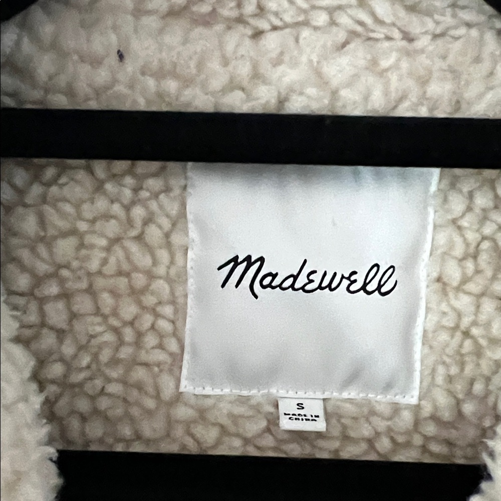Madewell Corduroy Sherpa-Lined Chore Jacket - Picture 6 of 11